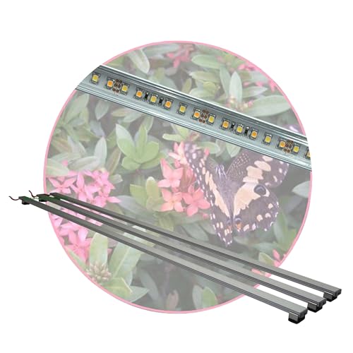 AQUARIUM PLÜDERHAUSEN Regenwald Terrarium,Set3:3x LED-Beleuchtung 170cm +Zubehör,Tropen Pflanzenlicht von AQUARIUM PLÜDERHAUSEN