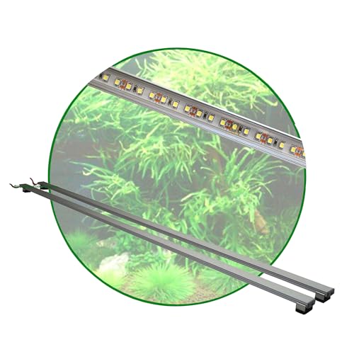 Aquarium LED 30cm, Set2: 2x Leuchtbalken mit Trafo + Verteiler, für Gesellschaftsaquarien von AQUARIUM PLÜDERHAUSEN