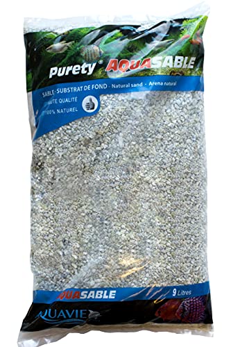 Natürlicher Sand, Aquasierbar, 2 mm-6 mm, 9 l, Grün S3 von AQUAVIE FRANCE