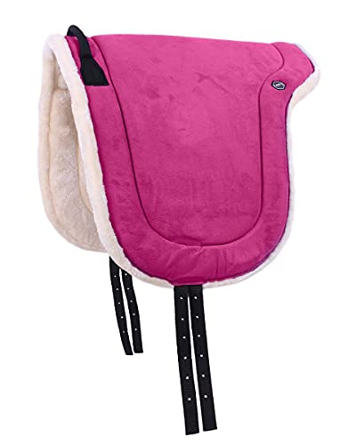 ARBO-INOX Bareback Sattelunterlage Sattelpad Schaumstoffpolsterung (Full, Fuchsia) von ARBO-INOX