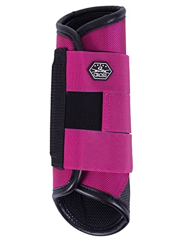 ARBO-INOX Gamaschen mit Kevlar® Vielseitigkeitsgamaschen für Hinterbeine (XL, Fuchsia) von ARBO-INOX