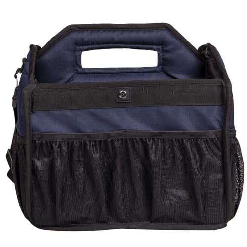 ARBO-INOX Putztasche Mesh Netzmaterial Handgriff viel Stauraum Navy von ARBO-INOX