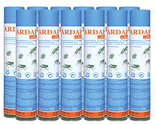 12 x 750ml Ardap Ungezieferspray Quiko Das Original von ARDAP