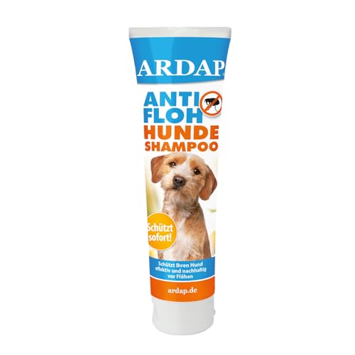 ARDAP Anti Floh Shampoo für Hunde 250ml - Nachhaltiger Flohschutz & hygienische Fellpflege (PT19) von ARDAP