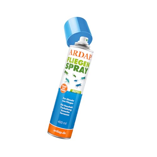 ARDAP Repell Fliegenspray 400ml - Bestes Mittel gegen Fliegen - Fliegenspray Wohnung- Insektenspray & Ungezieferspray - Schädlingsfrei - Wirkt schnell & effektiv (PT19) von ARDAP