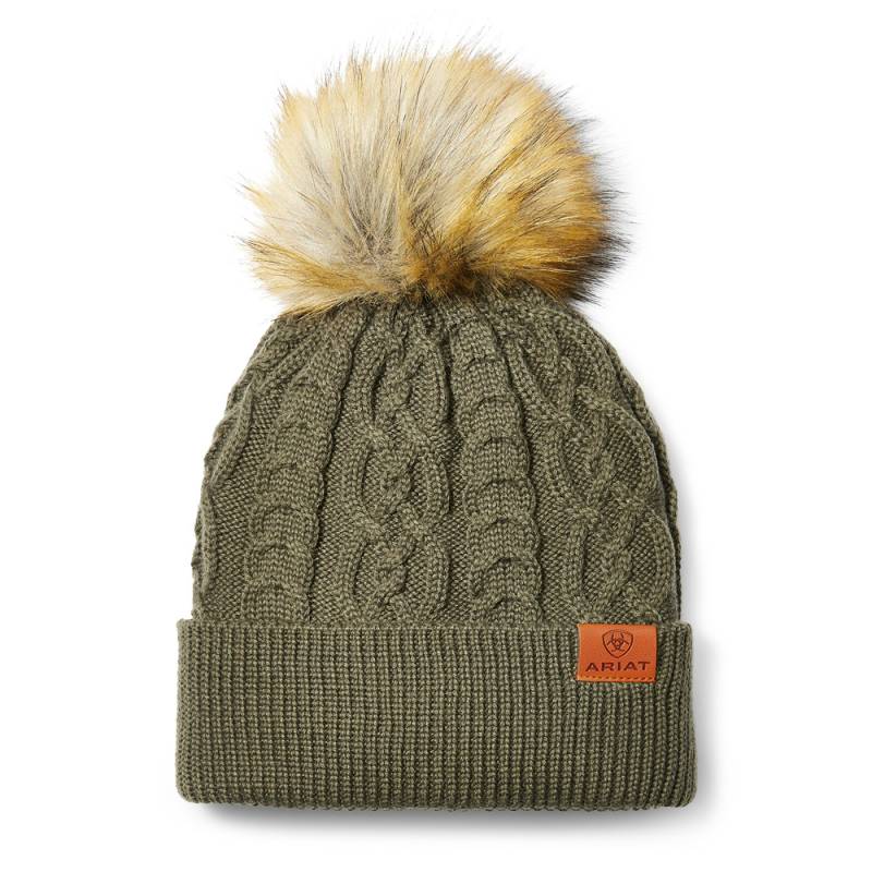 Ariat Damen Mütze Norfolk Beanie earth heather von ARIAT