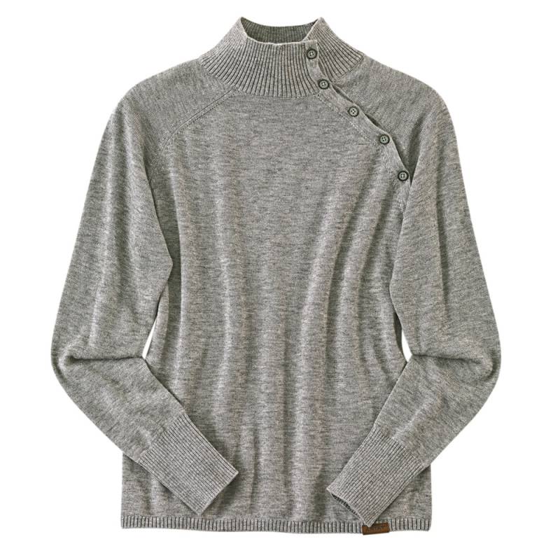 Ariat Damen Pullover WMS Half Moon Bay Sweater heather grey, Gr. M von ARIAT