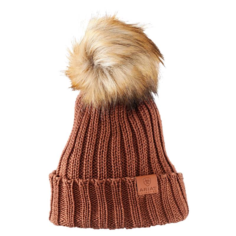 Ariat Damen Strickmütze Cotswold Beanie chestnut horse von ARIAT