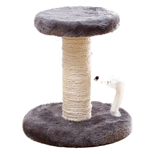 Kratzbaum für große Katzen, Katzenkratzer, Klettergerüst, Kratzbaum, widerstandsfähiger Sisal-Kratzbaum mit Spielzeug, Fisch, Kätzchen, Vergnügungspark für Haustiere, mobiles Zubehör, Katze (Größe: von ARICCI