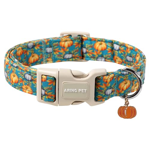 ARING PET Hundehalsband für Welpen, Herbst-Kürbis-Haustier-Halsbänder für kleine, mittelgroße und große Mädchen, Jungen, Hunde, Thanksgiving, Halloween, Größe XL ARING PET Hundehalsband für Welpen, Herbst-Kürbis-Haustier-Halsbänder für kleine, mittelgroße und große Mädchen, Jungen, Hunde, Thanksgiving, Halloween, Größe XL von ARING PET
