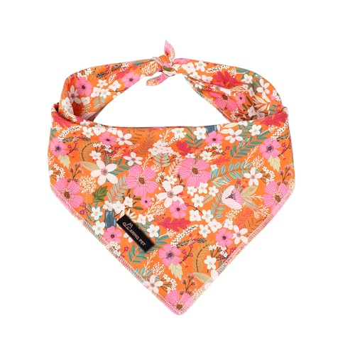 ARING PET Hundehalstuch, Dreieckstuch mit Blumenmuster für kleine, mittelgroße und große Jungen, Mädchen, Hunde, Größe S ARING PET Hundehalstuch, Dreieckstuch mit Blumenmuster für kleine, mittelgroße und große Jungen, Mädchen, Hunde, Größe S von ARING PET