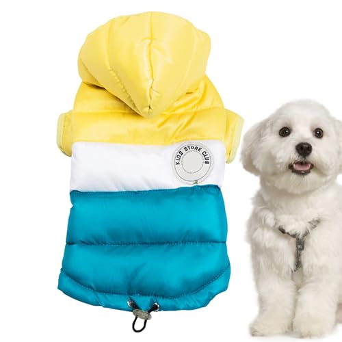 ARIOU Hunde-Wintermantel, Wintermantel für Hunde, Winterjacke, Haustier-Wintermantel für große, mittelgroße und kleine Hunde, winddicht, warme Hundejacke mit Hut für Spaziergänge, Outdoor, kaltes von ARIOU