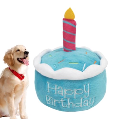 ARIOU Hundekuchenspielzeug – Kreative Geschenke für Hunde – Welpe Kuchen Welpe Cupcake Plüsch, Plüschkuchen Hundespielzeug | Hunde-Kauspielzeug für kleine, mittelgroße und große Hunde von ARIOU