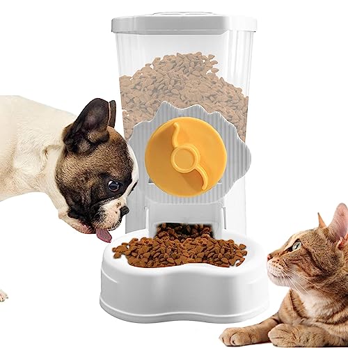 ARIOU Pet Food Refill Dispenser, Cage Pet Feeder, Automatic Water Bowl Water Food Bowl Cage, Auto Pet Water Bowl, Pet Food Feeder & Waterer for Pets, Dogs, Cats, Rabbit Chinchilla Frettchen von ARIOU