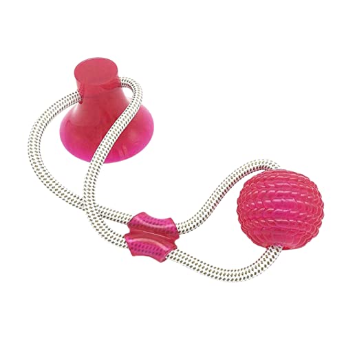 ARIOU Pet Molar Bite Toy, Self-Playing Rubber Ball Rope, Suction Dog Toy, Dog Chew Toys, Puppy Interactive Tug Toy For Tooth Cleaning Good Elasticity Dogs Training Supplies von ARIOU