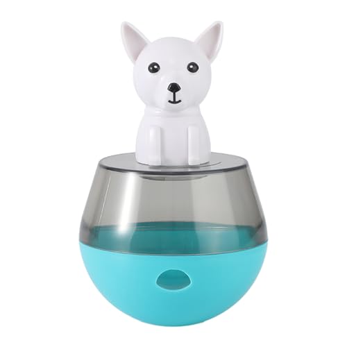 ARIOU Pet Tumblerr Futterspielzeug, Katze Interaktives Spielzeug Futterspender, Hund Puzzle Feeder, Selbstspielender Futter Leckender Ball, Cartoon geformte Katze Leckerli Spender Spielzeug zum von ARIOU