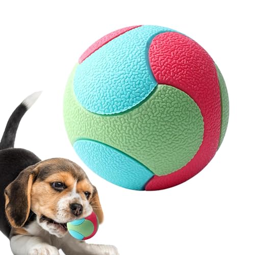 Gummibälle Für Hunde – Flexibler, Bissfester Gummiball Für Welpen – Gummiball Für Hunde | Bissfestes, Flexibles Kauspielzeug Für Welpen | Interaktives Bereicherungsspielzeug Für Drinnen Und Draußen, L von ARIOU