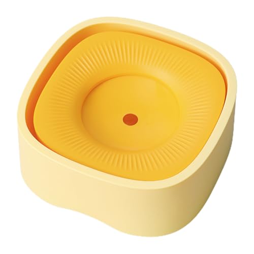 Hund Wassernapf, Zero Splash Hund Wasser Feeder Basic Hund Trinkschalen Haustier Wassernapf Float Slow Feeder Haustier Hundenäpfe für Welpe Hase Katzen Welpe für Indoor Outdoor von ARIOU