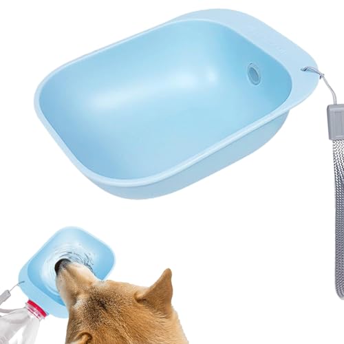 Hunde-Wassernäpfe – Hundeflasche Wasserspender | Auslaufsichere Hundenäpfe für den Außenbereich | 200 ml hängende Hundebewässerung | Wiederverwendbarer Hundewasserflaschenspender für den Außenbereich von ARIOU