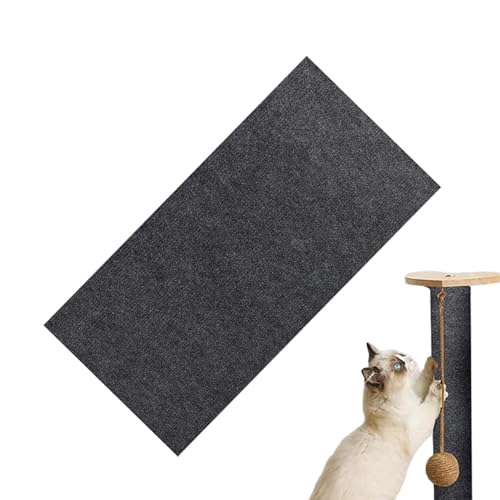 Katzenkratzpads - Polyester Katzenkratzcouchschutz | Selbstklebender Katzenkratzteppich | Katzenkratzmatte, Trimmbarer Katzenbaum Teppich Boden Kratzpad für Katzenregale, Bäume und Wände von ARIOU