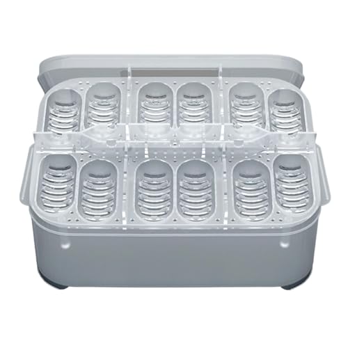 Klar Inkubator | Schlange Inkubationsbox 12 Gitter | Brutkästen für Bruteier Tragbarer Reptilien Inkubator für kleine Reptilien Klar Inkubator | Schlange Inkubationsbox 12 Gitter | Brutkästen für Bruteier Tragbarer Reptilien Inkubator für kleine Reptilien von ARIOU