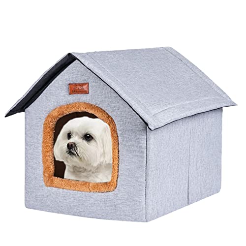 Pet Outdoor House | Tragbares Katzenbett für draußen mit abnehmbarer weicher Matte | Outdoor & Indoor Nutzung, Haustierhaus für Katzen, Hunde & Kleintiere, für alle Jahreszeiten Shijie-us von ARIOU