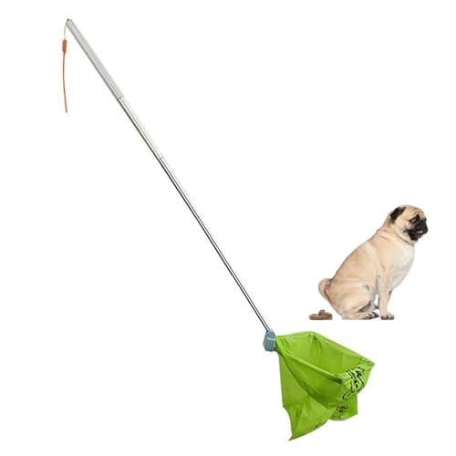 Pet Poop Picker - Pet Poop Garbage Stick Bag | Portable Urin Probe Catcher | Dog Poop Catcher | Dog Poop Holder | Foldable Dog Pee Catcher Urin Stick | Foldable Poop Catcher for Cat Dogs, Pets von ARIOU