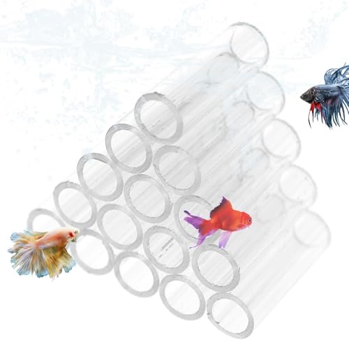 Shrimp Breeding Tube, Aquarium Acrylic Crystal Shelter House for Small Shrimp, Tube Aquarium Shrimp Cave Breeding Habitat, Hideaway Pipes for Small Shrimps/Fish Shrimp Breeding Tube, Aquarium Acrylic Crystal Shelter House for Small Shrimp, Tube Aquarium Shrimp Cave Breeding Habitat, Hideaway Pipes for Small Shrimps/Fish von ARIOU