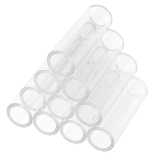 Shrimphaus aus Glas für kleine Garnelen, Zuchtrohr für Fischgarnelen aus transparentem Acryl, Garnelenaquariumrohr für Höhlenzuchtlebensraum, Versteckrohre für Shrimphaus aus Glas für kleine Garnelen, Zuchtrohr für Fischgarnelen aus transparentem Acryl, Garnelenaquariumrohr für Höhlenzuchtlebensraum, Versteckrohre für von ARIOU