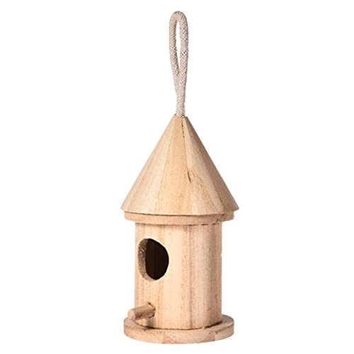 Vogelhäuser Außen Vogelhaus Outdoor Hängende Vogelhütte Dekorationen Vogelnest für Vogelliebhaber Vogelhaus für Draußen Innen Garten Hinterhof von ARIOU