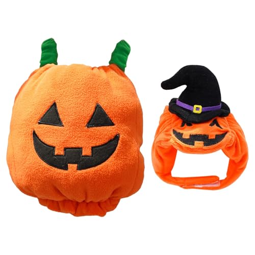 Welpenkürbis-Kostüm – Halloween-Hundekostüm, warmes Halloween-Outfit, lustiges warmes Outfit für Welpen, süßes Hunde-Festival-Kleidung für Hunde, Haustiere, Cosplay von ARIOU