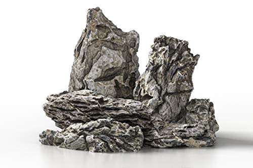 ARKA mySCAPE-Rocks Seiryu - 1kg - Mini-Landschaft - Natur Aquarium Steine für einzigartige Aquascapes im Süßwasser Aquarium & Aufbauten in jedem Terrarium - Ca. 10-30 cm von ARKA Aquatics