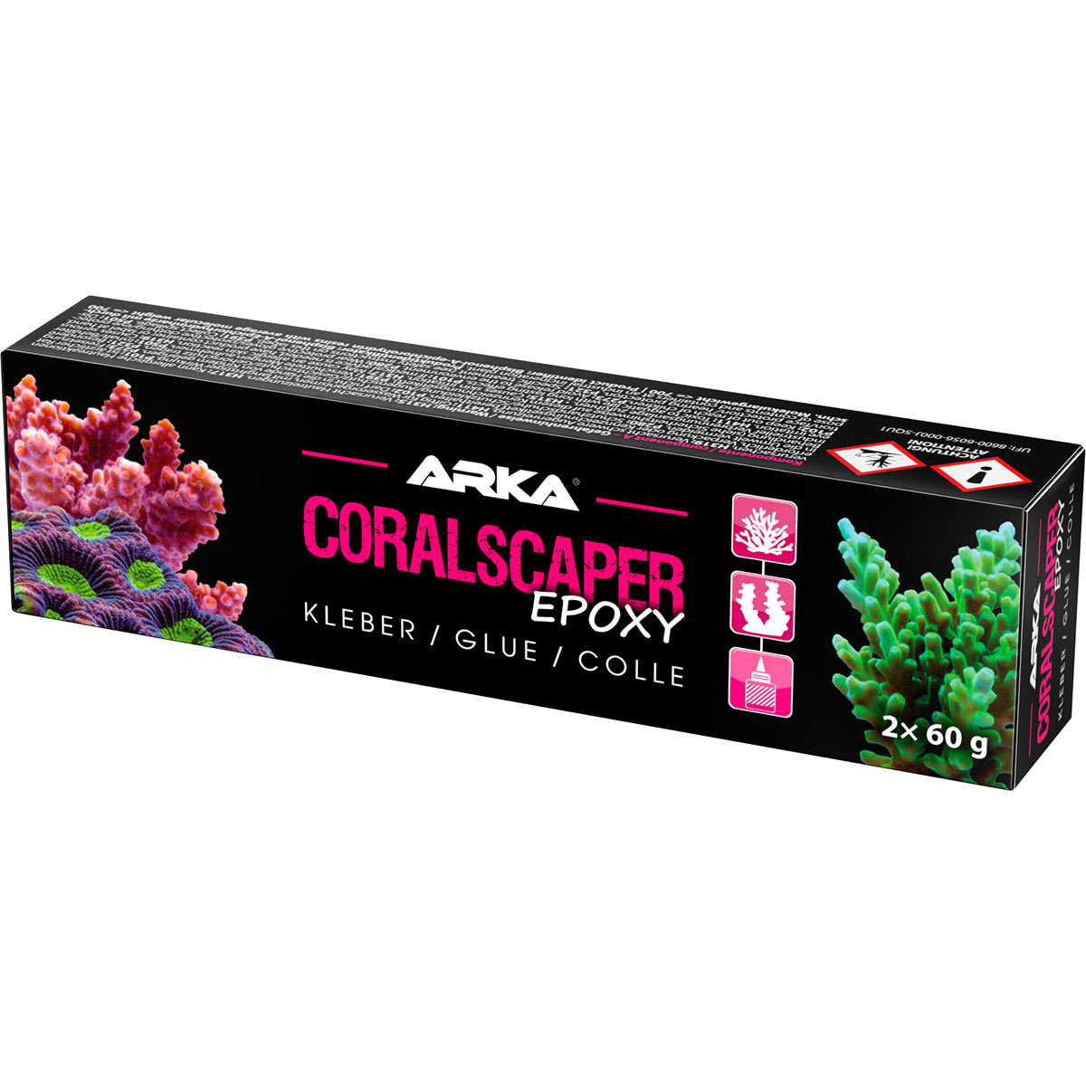 ARKA Coralscaper Epoxy Korallenkleber 2x60 g von ARKA