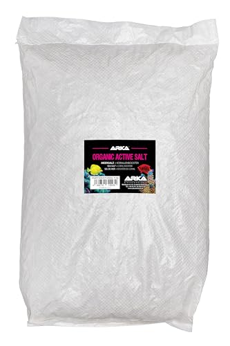 ARKA Organic Active Salt - 15 kg - Qualitäts-Meersalz mit organischen Bestandteilen, fördert Wachstum und Farbenpracht der Korallen in Meerwasseraquarien. von ARKA