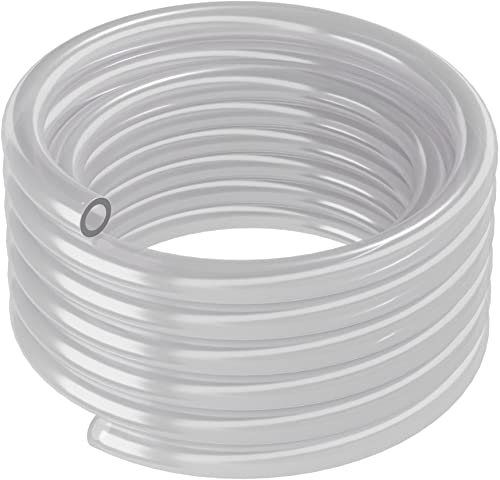 ARKA PVC-Schlauch - 12/16 mm, 10 m, Transparent - Vielseitiger Flexschlauch für Aquarium, Teich, Haushalt, Werkstatt. Transparent für unauffällige Installationen. von ARKA