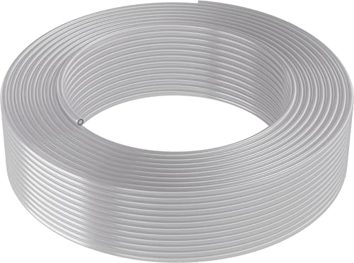 ARKA PVC-Schlauch - 12/16 mm, 100 m, Transparent - Langlebiger und vielseitiger Schlauch, perfekt als Aquarium- und Wasserschlauch, robust für Teichanwendungen. von ARKA