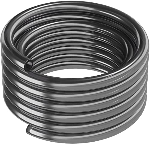 ARKA PVC-Schlauch - 12/16 mm, Grau, 10 m - Robuster Flexschlauch für vielseitige Anwendungen, ideal für Aquarium, Teich und Werkstatt. von ARKA