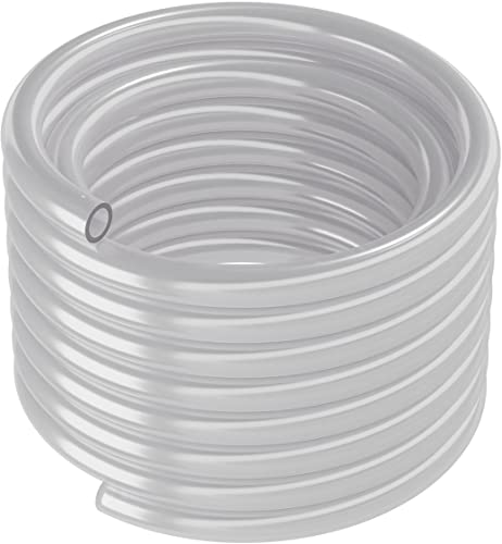 ARKA PVC-Schlauch - 16/22 mm, 10 m, Transparent - Langlebiger, vielseitiger Flexschlauch für klare Wasser- und Luftschlauchanwendungen in Aquarien und Teichen. von ARKA