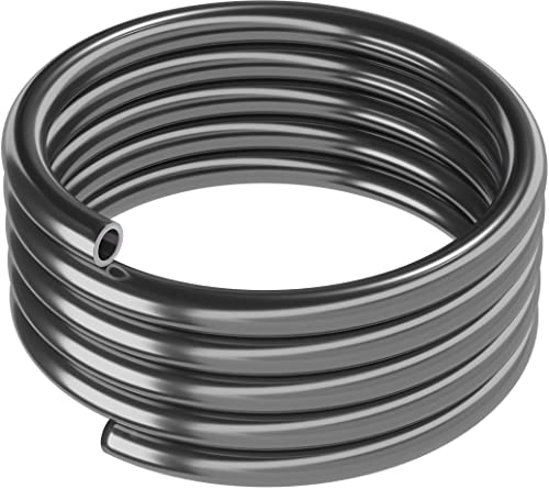 ARKA PVC-Schlauch - 16/22 mm, 5 m, Grau - Langlebiger Flexschlauch ideal für Aquarien, Teiche, Haushalt & Werkstatt, unterstützt effiziente Wasser- und Luftzirkulation. von ARKA