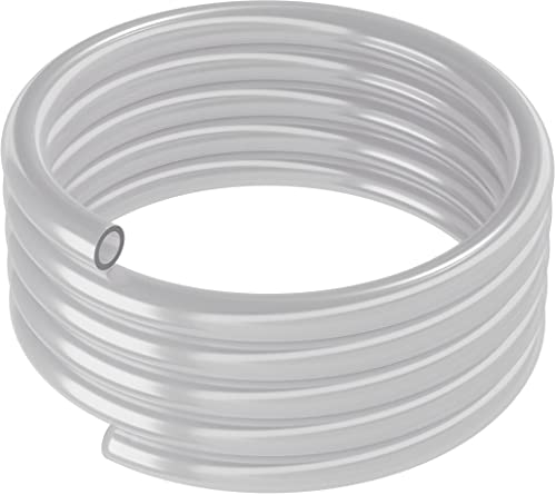 ARKA PVC-Schlauch - 16/22 mm, 5 m, Transparent - Vielseitiger und langlebiger Flexschlauch, ideal für den Einsatz in Aquarien, Teichen sowie im Haushalt und in der Werkstatt von ARKA