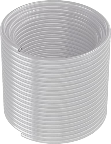 ARKA PVC-Schlauch - 4/6 mm, 10 m, Transparent - Langlebiger Flexschlauch für umfassende Anwendungen, ideal für Aquarien, Teiche sowie Haushalt und Werkstatt. von ARKA