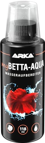 ARKA myBETTA-Aqua - 118 ml - Wasseraufbereiter für Kampffisch Aquarien, sorgt für kampffischgerechtes Wasser im Süßwasseraquarium. von ARKA