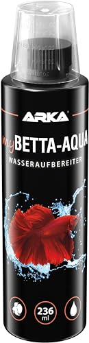 ARKA myBETTA-Aqua - 236 ml - Wasseraufbereiter für Kampffisch Aquarien, sorgt für kampffischgerechtes Wasser im Süßwasseraquarium von ARKA