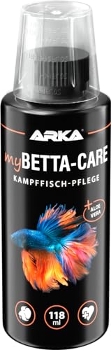 ARKA myBETTA-Care - 118 ml - Pflegemittel für Kampffische/Betta in Süßwasseraquarien, fördert die Vitalität, Gesundheit, natürliche Farbenpracht, schützt die Kiemen, Schleimhäute & Flossen. von ARKA