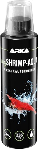 ARKA mySHRIMP-Aqua - 236 ml - Wasseraufbereiter für Süßwasseraquarien mit Garnelen, sorgt für garnelengerechtes Wasser im Süßwasseraquarium. von ARKA