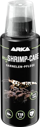 ARKA mySHRIMP-Care - 118 ml - Pflegemittel für Garnelen in Süßwasseraquarien, fördert die Vitalität, Gesundheit & natürliche Farbenpracht von Süßwassergarnelen. von ARKA