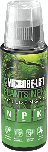 Microbe-Lift Plants NPK - 118 ml - Volldünger mit Nitrat, Phosphat & Kalium, fördert kräftigen Pflanzenwuchs in Süßwasseraquarien, ideal für Aquascaping. von ARKA