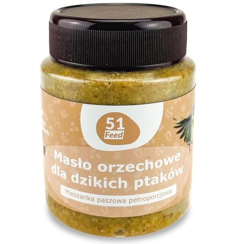 ARPON Erdnussbutter für Wildvögel | Wildvogelfutter Erdnuss-Aufstrich | Kalorienreiches Fettfutter von ARPON