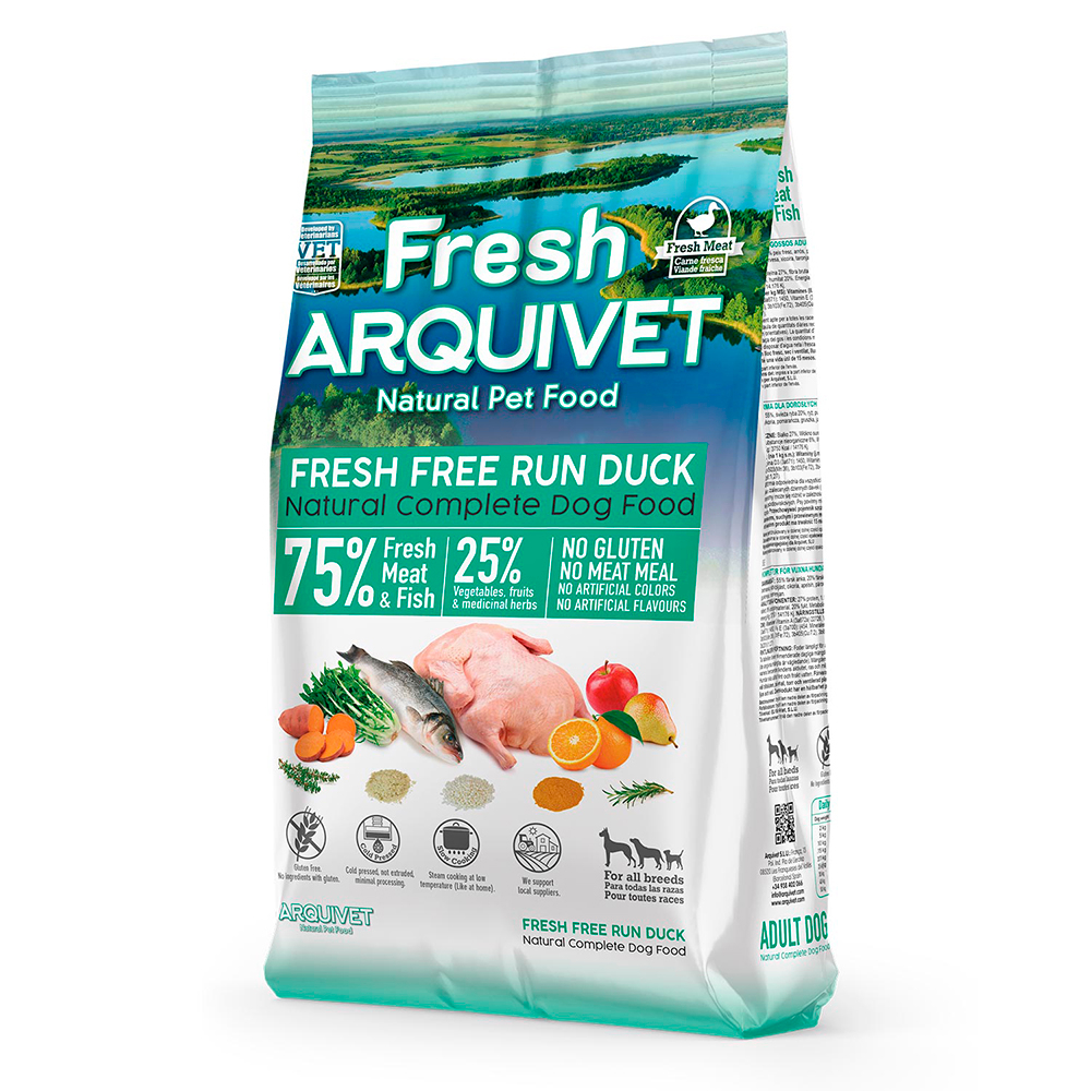 Arquivet Fresh Freiland-Ente - 2,5 kg von ARQUIVET