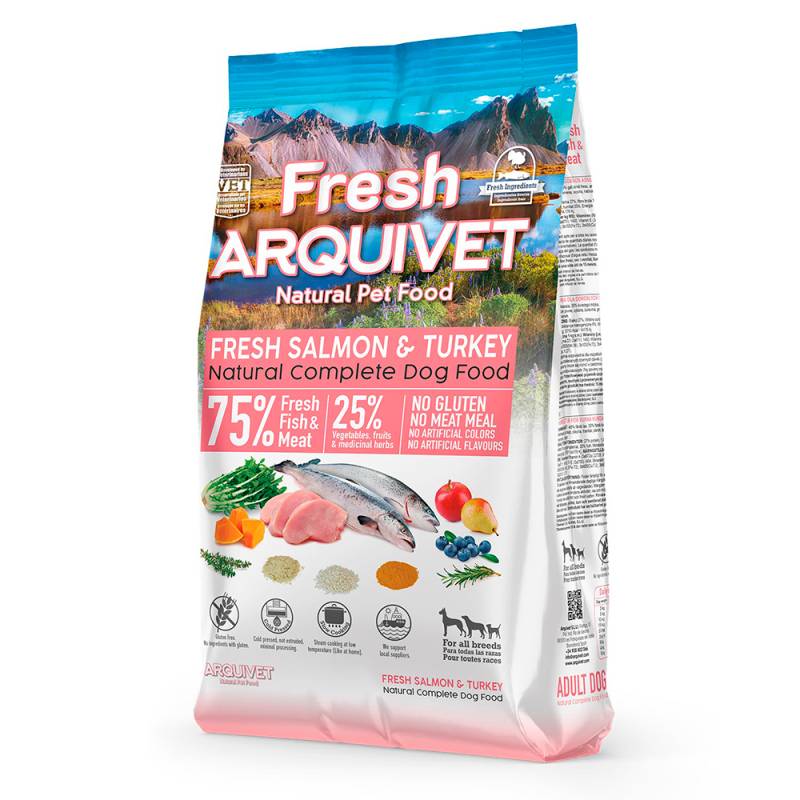 Arquivet Fresh Lachs & Truthahn - 2,5 kg von ARQUIVET